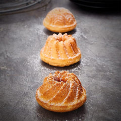 Birkmann, Contoura, Gugelhupfblech Violet, Backform Aus Aluguss, Mit Antihaftbeschichtung Und Rezept, 887077 Stampi e teglie per dolci Naty Shop