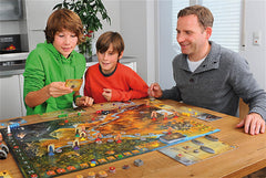 Kosmos 683122 Legendele din Andor - Big Box, joc de bază (Kennerspiel des Jahres 2013) și expansiuni suplimentare, Clasicul fantasy, joc de societate fantasy cooperativ, vârste de la 10 ani în sus