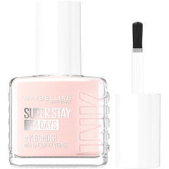 Maybelline New York Super Stay Ink Bonder 078 Porcelain - smalto a lunga tenuta per unghie forti e colore intenso, 12,3 ml