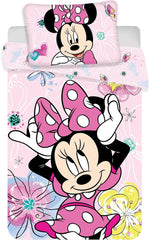 Set biancheria da letto per bambini Minnie Mouse, biancheria da letto in cotone - titolo predefinito del negozio Naty per bambini