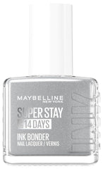 Maybelline New York Super Stay Ink Bonder 943 Outer Heaven - Smalto a lunga tenuta per unghie forti e colore intenso, 12,3 ml
