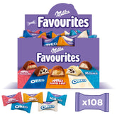 Milka Favourites, 108 praline incartate singolarmente, assortimenti vari, Cioccolatini da 1 Kg Naty Shop