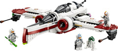 LEGO Star Wars 75402 ARC-170 Starfighter giocattolo con 4 minifigure, incluso il pilota clone e il droide R4-P44, oggetto da collezione, regalo per i fan della vendetta dei Sith e per ragazzi e ragazze dai 9 anni in su Set di costruzione Beuche den LEGO-Store