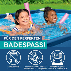 Piscina 2,59 mx 1,70 mx 61 cm / 8'6" x 67" x 24"