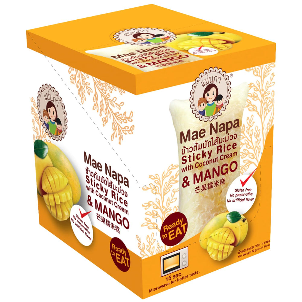 - Riso colloso con cocco e mango - (6 x 80 g)