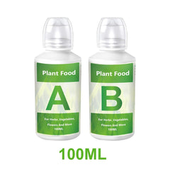 2 pezzi Fertilizzante per piante idroponiche, Nutrienti per piante idroponiche, Fertilizzante idroponico, Soluzione nutriente per piante idroponiche, Fertilizzanti per sistema idroponico A e B