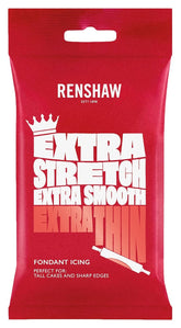 Extra Fondant Red 1kg - Fondant extra elastic cu aromă de vanilie, perfect pentru acoperirea prăjiturilor - Red - 1 kg Pasta de zahar Naty Shop 1 kg Vanilie.