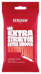 Extra Fondant Red 1kg - Fondant extra elastic cu aromă de vanilie, perfect pentru acoperirea prăjiturilor - Red - 1 kg Pasta de zahar Naty Shop 1 kg Vanilie.