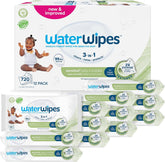 Salviettine umidificate WaterWipes Sensitive+ per neonati e bambini piccoli, 720 pezzi (confezione da 12), pulizia 3 in 1, cura, protezione, 99,9% acqua, detergente strutturato, senza profumo