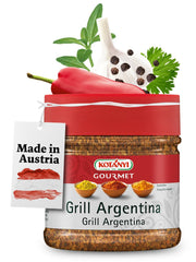 Kotanyi Gourmet Grill-Argentina Gewürzzubereitung, mit Paprika, Pfeffer, Koriander und mehr, fruchtig-spicy, 400ccm, 285 g