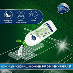 CARE + PROTECT - Gel ecologico per lavastoviglie, ipoallergenico, 650 ml Naty Shop