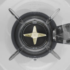 Grundig Delisia Novus SM 7140 Professioneller Robot da cucina, 1,5 litri, 800 Watt, 6-Fach Edelstahlmesser Mit Zirkonium-Beschichtung, 5 Geschwindigkeitsstufen + Pulse-Funktion, Dark Inox/Edelstahl Kitchen Naty Shop