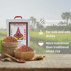 ROYAL THAI RICE - Riso integrale profumato a chicco lungo - 1 x 10 kg