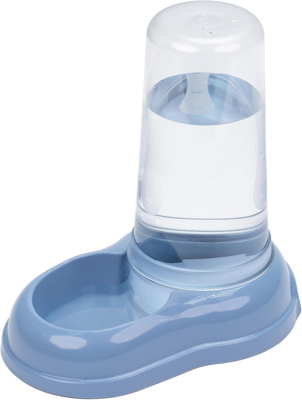 Ferplast Futter- oder Wasserspender für Hunde und Katzen AZIMUT 600 Futtertrog Acqua 0,6 litri, Rutschfester Boden, 12,5 x 19 x H 19,5 cm Blu