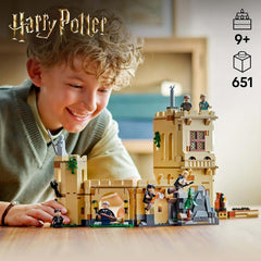 Castello di Hogwarts LEGO Harry Potter: Lezioni di volo Adventure Playset con 6 minifigure da collezione, tra cui Draco Malfoy e la Professoressa McGonagall, Set di giochi di ruolo per ragazzi e ragazze di 9 anni 76447 Set di costruzione Besuche den LEGO-Store