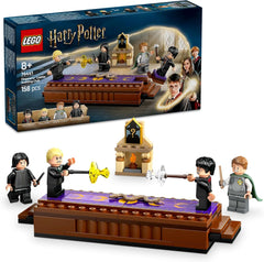 LEGO Harry Potter Castello di Hogwarts: set da costruzione del club dei duellanti con 4 minifigure incl. Draco Malfoy, Gilderoy Lockhart e Severus Snape, set Con funzione Per ragazzi e ragazze da 8 anni in su 76441 Set da costruzione Besuche den LEGO-Store Titolo predefinito