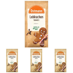 Ostmann Gewürze – Lebkuchen-Gewürz | Gewürzmischung für Leb- und Honigkuchen | Ideale per pasticceria e dessert invernali e natalizie 15 g in busta