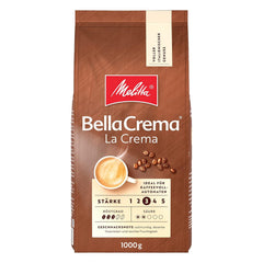 Boabe de cafea Melitta BellaCrema La Crema 1kg și boabe de cafea decofeinizate BellaCrema Decaffeinato 1kg
