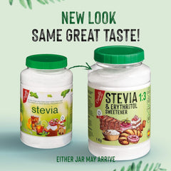 Stevia + eritritolo 1:3 sostanza nutriente | 1G = 3GZucker | 100% Zuckerersatz naturale - 0 Kalorien - 0 Glykämischer Index - Keto und Paleo - 0 Netto-Kohlenhydrated - Kein GVO - Castello since 1907-1 Kg Dolcificanti Naty Shop