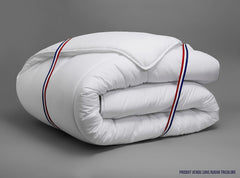 30519 220/240 Copripiumino e 2 cuscini Poliestere/Cotone Bianco 220 X 240 Cm Piumini e Trapunte Naty Shop