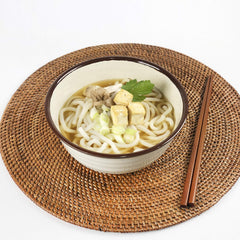 Tagliatelle istantanee Allgroo Udon - Miso, zuppa Udon, piccante, aromatica, preparazione rapida - contiene 3 porzioni - 1 x 690 g