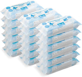 Salviette per neonati Amazon Ultra Sensitive, 100% fibra vegetale, 99% acqua, 1080 salviette, senza profumazione, 18 confezioni da 60 salviette ciascuna (precedentemente vendute con il marchio Mama Bear, prodotto identico)