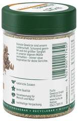 Fuchs Gewürze - Kümmel gemahlen - klassisches Gewürze für daftige Gerichte wie Chili con Carne - ingredienti naturali - 55 g in wiederverwendbarer, recyclebarer Dose