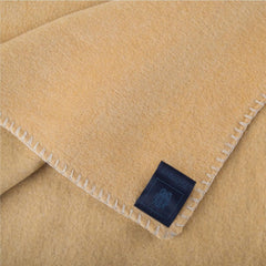Coperta Zoeppritz colore: Beige, 65% poliestere, 35% viscosa, dimensioni: 160X200 Cm, 103291-810-160X200, 810 Letti e coperte Camel 'zoeppritz since 1828'