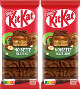 Nestlé Barretta Di Nocciole Wafer Croccante Con Ripieno Cremoso Di Nocciole E Copertura Di Cioccolato Marmorizzato, Confezione Da 2 (1 X 99g)
