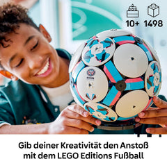LEGO Editions Fußball Spielzeug - 3D Modellbau mit interaktivem Miniaturstadion - Geburtstagsgeschenk für Jungen & Mädchen ab 10 Jahren oder Geschenk zum Vatertag - 43019