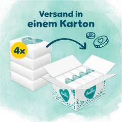 Pannolini Pampers Harmony taglia 6, 144 pannolini, 13 kg+, protezione delicata per la pelle con protezione Pampers al 100%