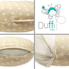 Cuscino allattamento per neonato, XL, fodera 100% cotone, sfoderabile e lavabile, Imbottitura in poliestere, Motivo Stella Accessori Alimentazione e Allattamento Bebe Naty Shop