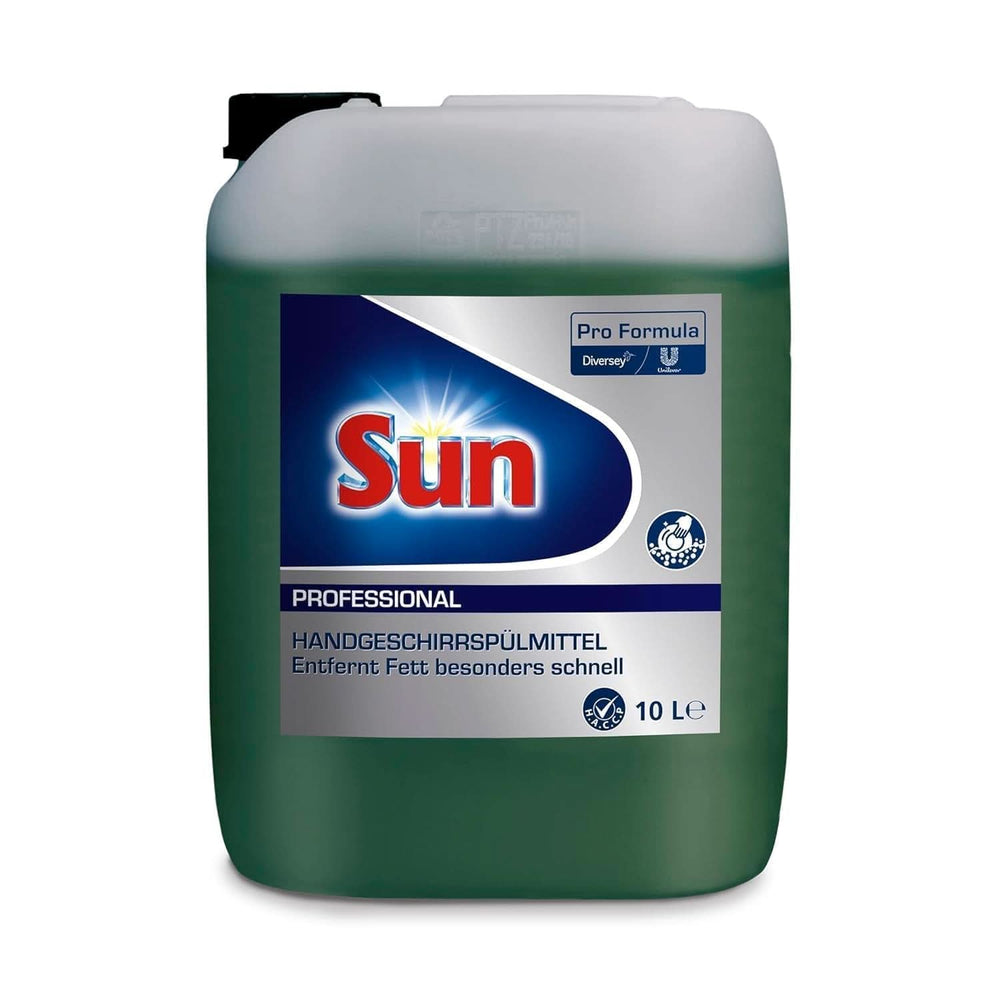 Sun Professional, detersivo manuale per piatti - Sgrassante altamente efficace, dal fresco profumo di agrumi, 10 litri Detersivi Cucina Naty Shop