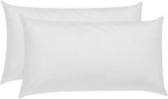 Pikolin Home Pachet de 2 perne din fibre hipoalergenice, acoperire exterioară din bumbac cu tratament anti-acarieni - fermitate redusă, fundul gurii de dormit, 60 cm, 60 X 40 cm Perne standard Naty Shop Titlu implicit