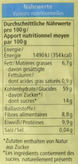 Musli Bircher organic, vegan (1 x 500 g)