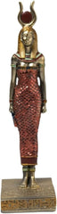 Figură egipteană a lui Nebethetepet sau Hathor, 21, culori de bronz. Statuete si sculpturi Naty Shop