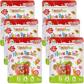 Gustare de fructe organice pentru copii: 6x15g căpșuni organice liofilizate - Fructe liofilizate - Fructe uscate - Little rascals de la NutriPur Produse deshidratate Naty Shop Titlu implicit