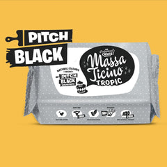 Massa Ticino Set 1x Fondant alb 250g și 1x Fondant negru 250g - Pastă de zahăr premium pentru prăjituri, roll fondant - Perfect pentru prăjituri, modelare și decorațiuni - Fondant pentru brutari profesioniști și amatori Pasta de zahar Naty Shop