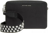 Michael Kors Jet Set Lg Ew Crossbody Bag Genti Femei Naty Shop Blk/Opticwht