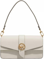 Michael Kors Ladies, geantă de umăr Genti Femei Naty Shop Lt Cream