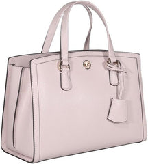 Michael Kors Ladies Md Satchel Bag Genti Femei Naty Shop Roz moale