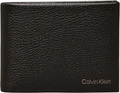 Portofel pentru bărbați Calvin Klein Warmth Bifold Klein Portofel Barbati Naty Shop Negru (Ck Black) Os