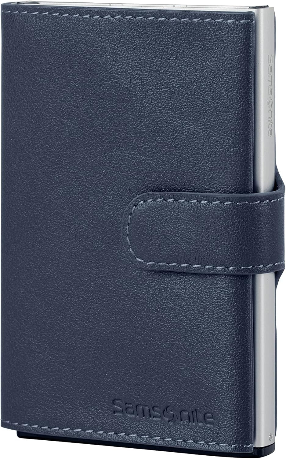 Samsonite Alu Fit SLG - Portofel, 10,2 cm, albastru (albastru) Portofel Barbati Naty Shop Albastru