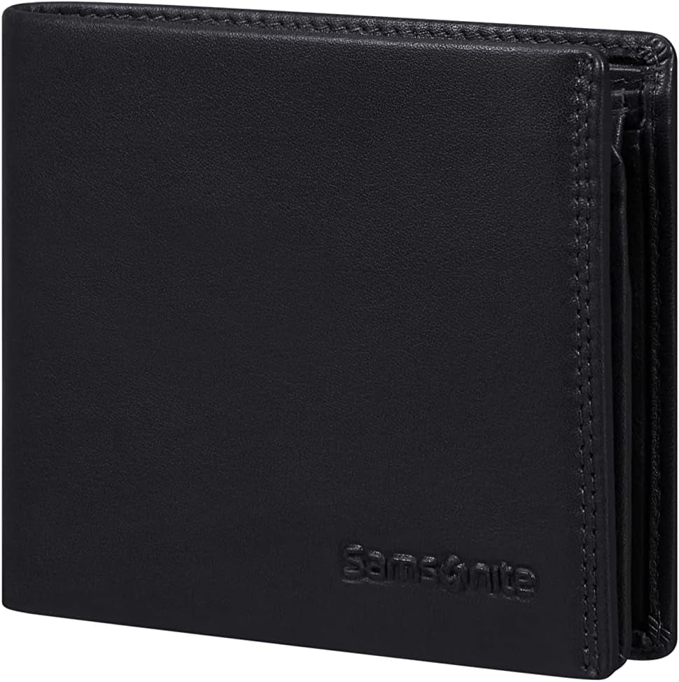 Samsonite Attack 2 SLG - Portofel, 10,5 cm, negru (negru) Portofel Barbati Naty Shop Titlu implicit