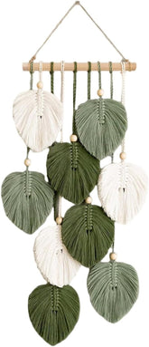 Tapiserie tapiterie margele lemn frunze verzi manuala Casa - Accesorii si Decoratiuni Naty Shop Default Title