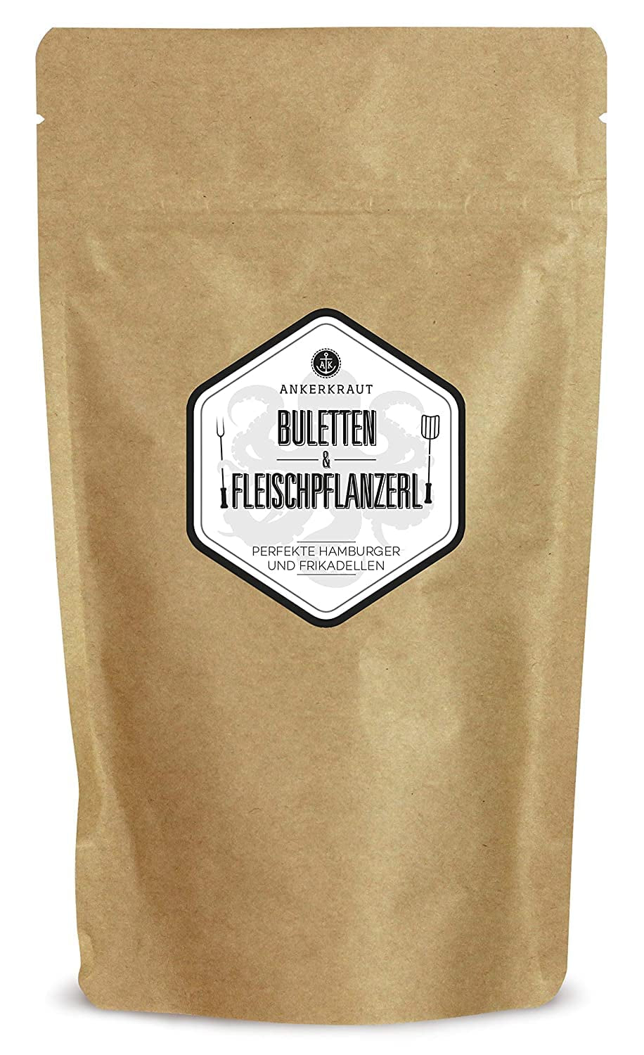 Ankerkraut Buletten & Fleischpflanzerl, Gewürzmischung für Buletten und Frikadellen, 250g in sacchetto aromadichten
