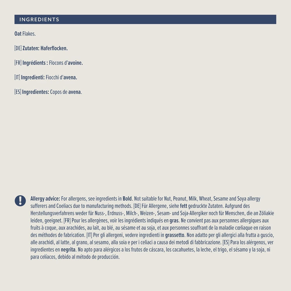 Farina d'Avena Delicata di Amazon, 500 g