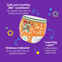 Pannolini da giorno unisex Huggies Pull-Ups, taglia 6, 20 pantaloni