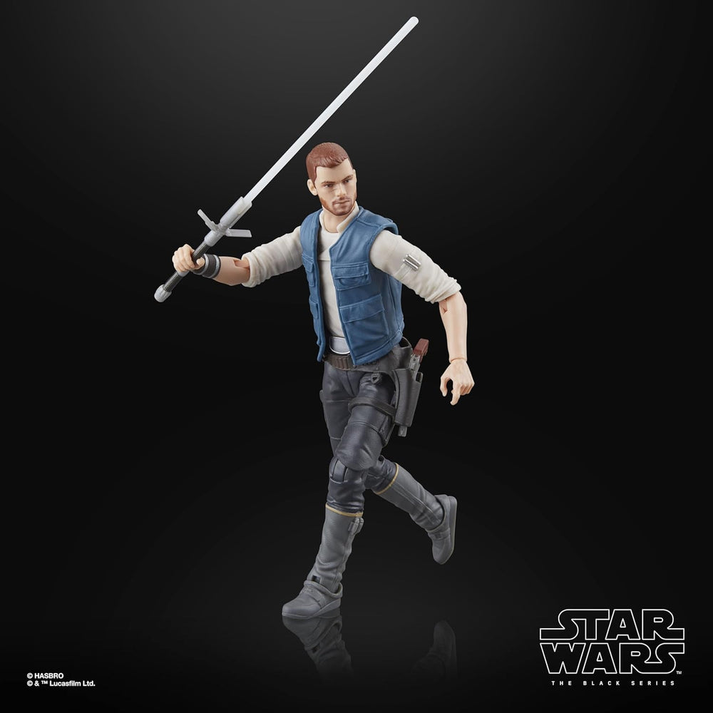 Star Wars Black Series Cal Kestis, Turgle & Skoova Stev, Star Wars Jedi: Survivor Action Figure da collezione (scala 15 cm) Action Figures Naty Shop