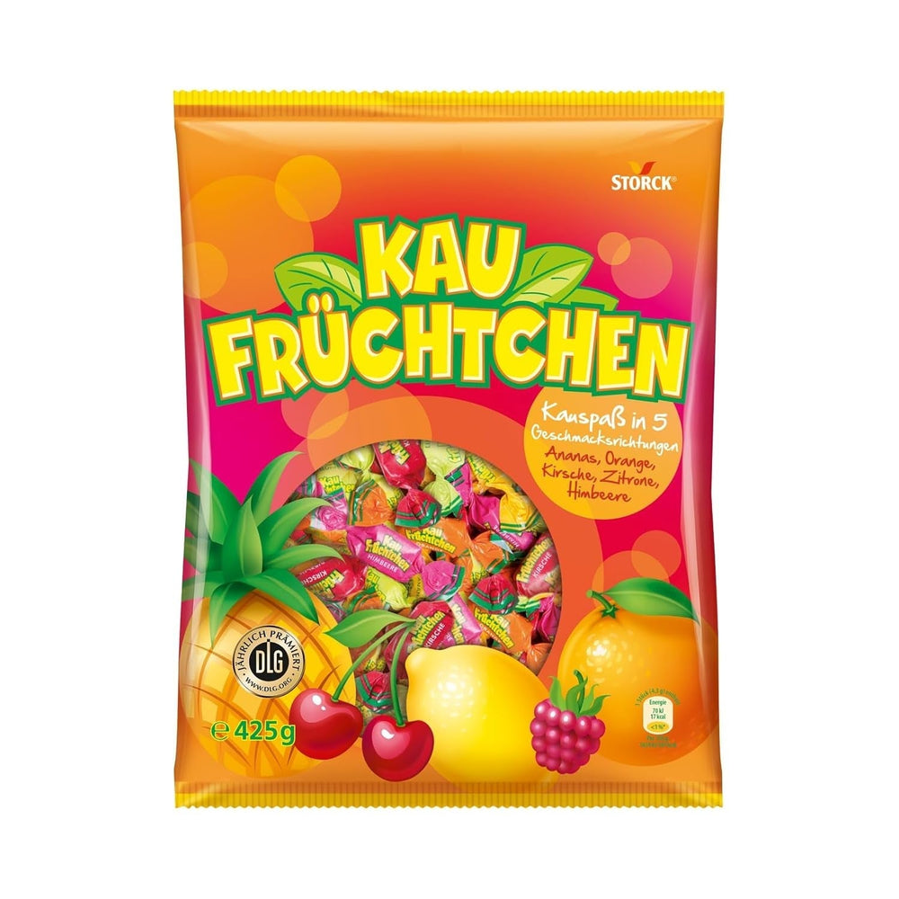 Kaufrüchtchen – 1 x 425G – caramelle ai cinque gusti di frutta Naty Shop 425 grammi